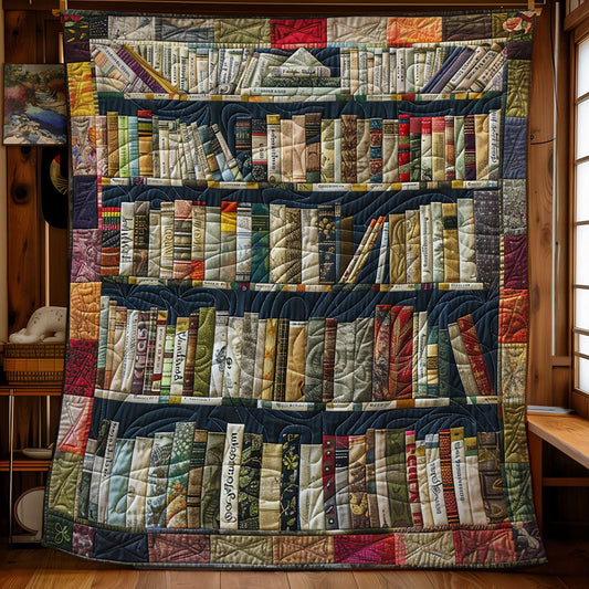 Colorful Bookshelf WX0201009CL Quilt