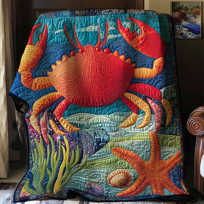 Crabby Coral Delight WJ2101006CL Quilt