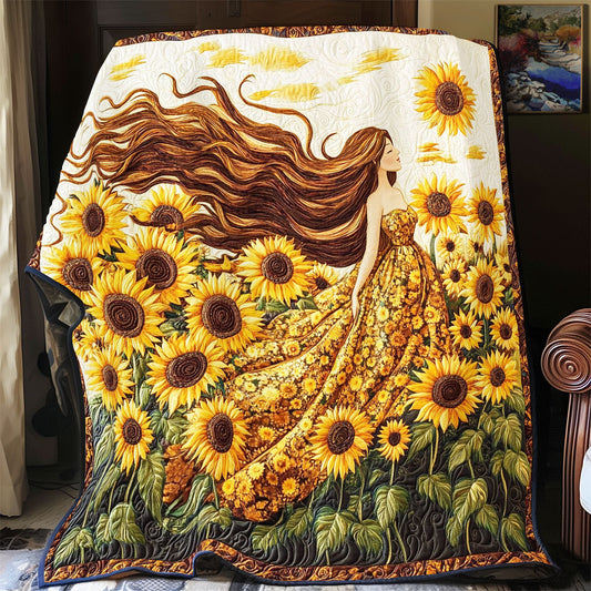 Sunflower Princess WX1801043CL Quilt