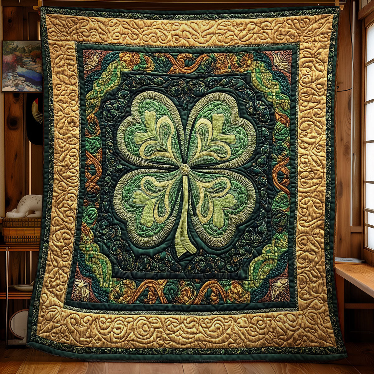 Lucky Clover WX0601025CL Quilt