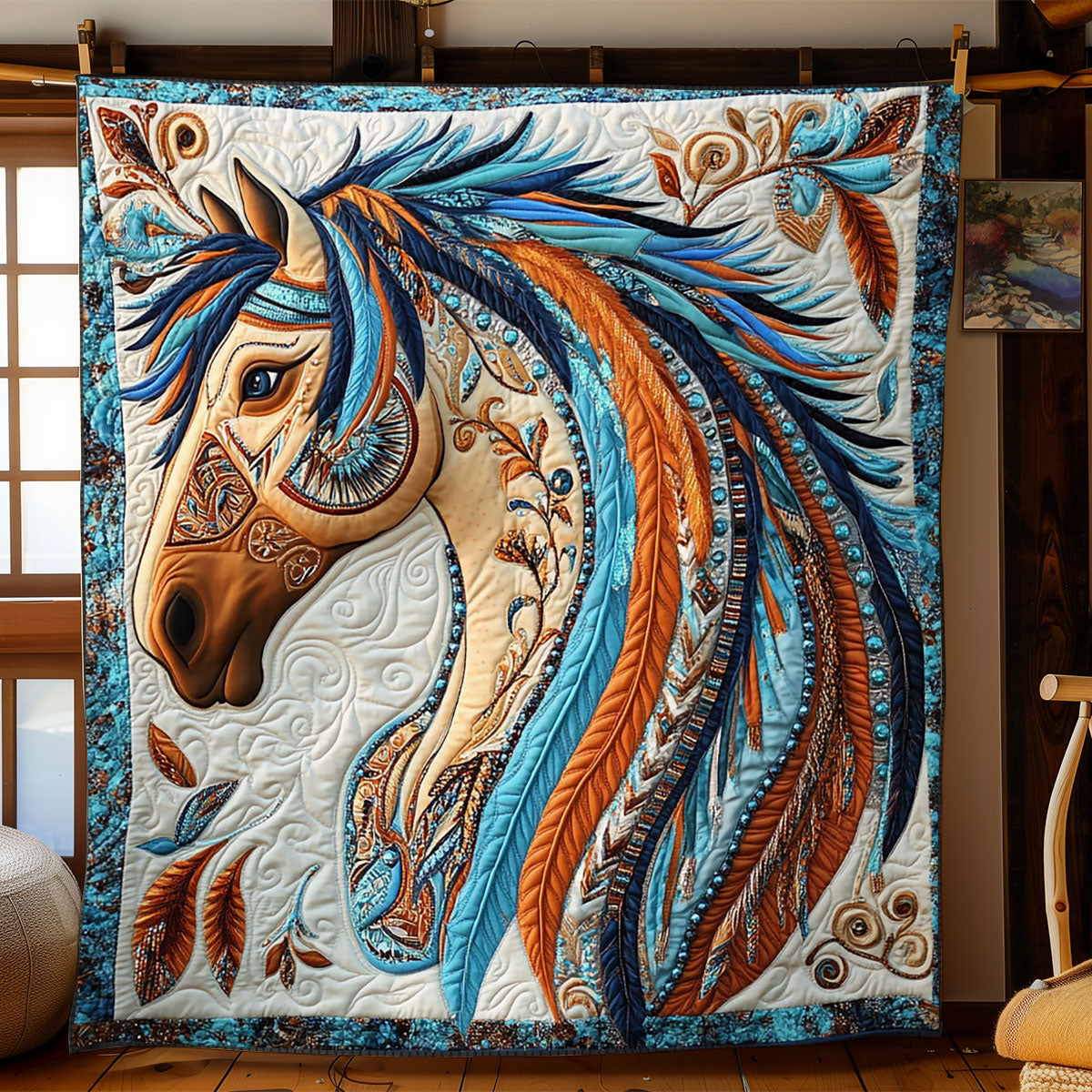 Majestic Horse WJ2201023CL Quilt