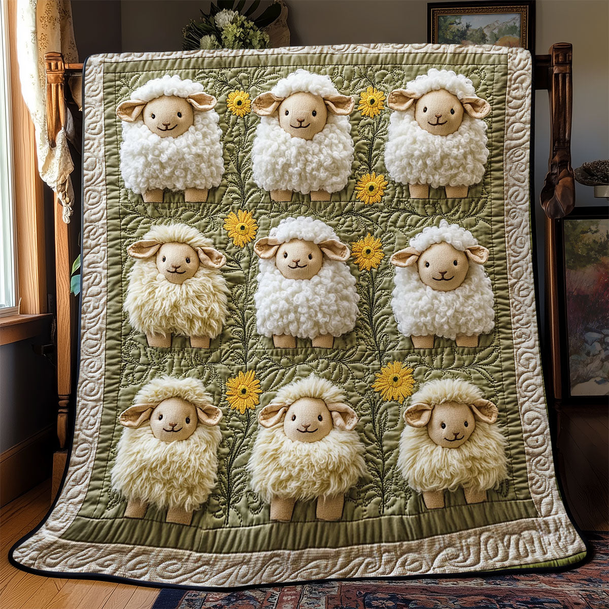 Sheep WJ1702022CL Quilt