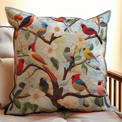 Bird Tree WX2401057CL Quilt Pillow Case