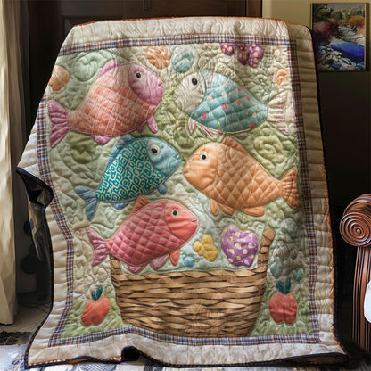 Fish Basket WJ1701010CL Quilt