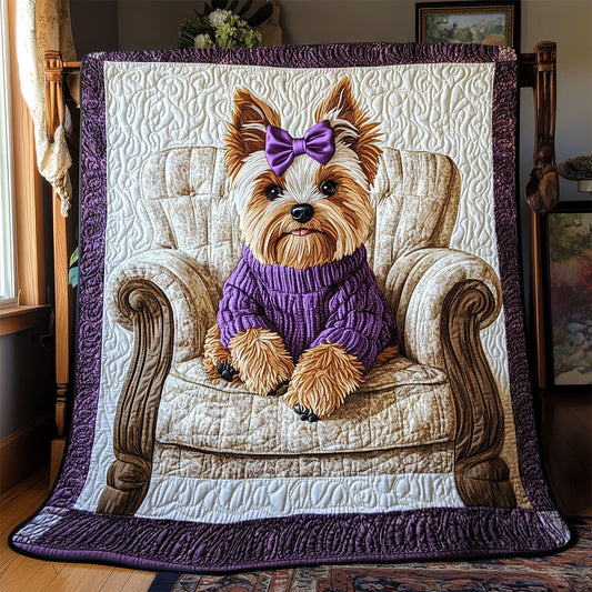 Cute Shih Tzu WX1702120CL Quilt