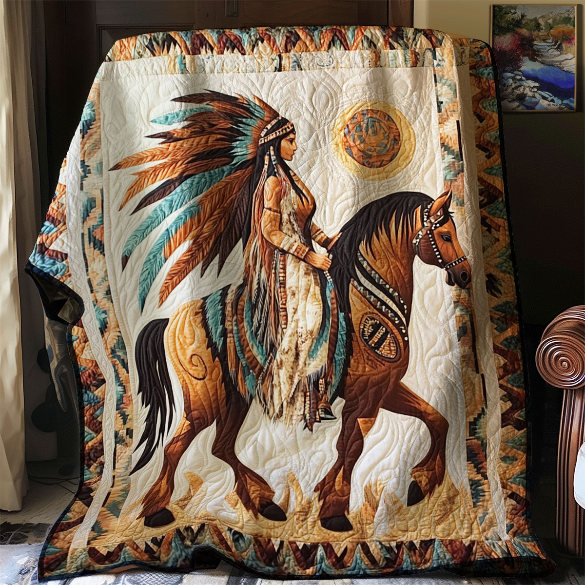 Native American WJ1701015CL Quilt