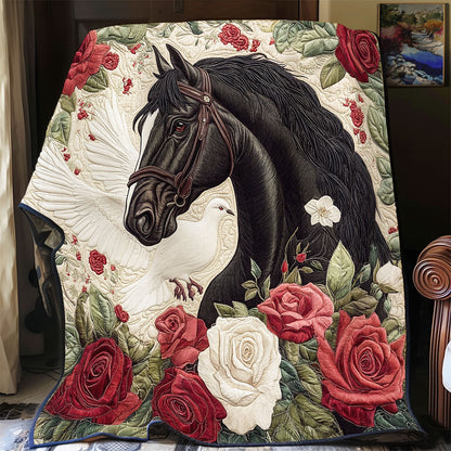 Dove And Horse WX0502029CL Quilt