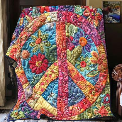 Peace Sign WX1601067CL Quilt