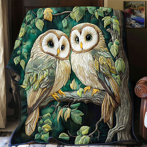 Couple Owl WX1701031CL Quilt