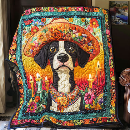 Symbolic Dog WX0401046CL Quilt