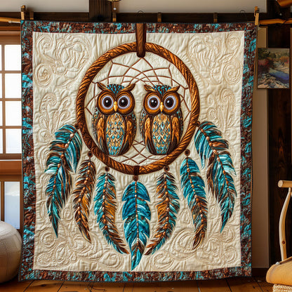 Native Dreamcatcher Owl WJ1701016CL Quilt