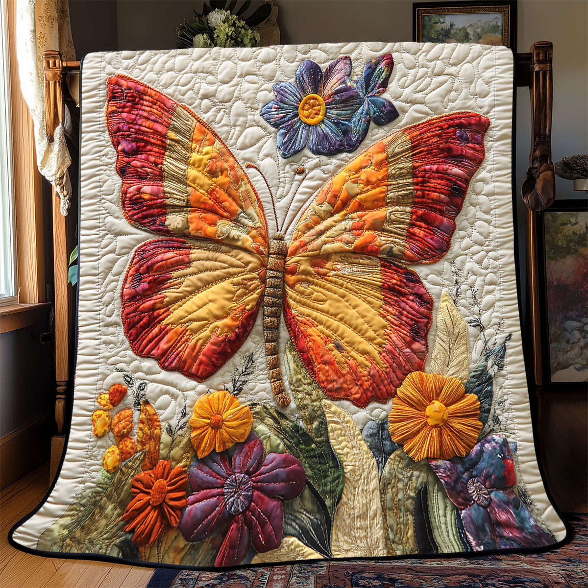 Elegant Butterfly WX0803030CL Quilt