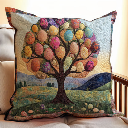 Enchanted Easter Egg WX0803114CL Quilt Pillow Case