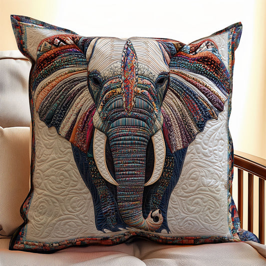 Enchanted Elephant WX0803115CL Quilt Pillow Case