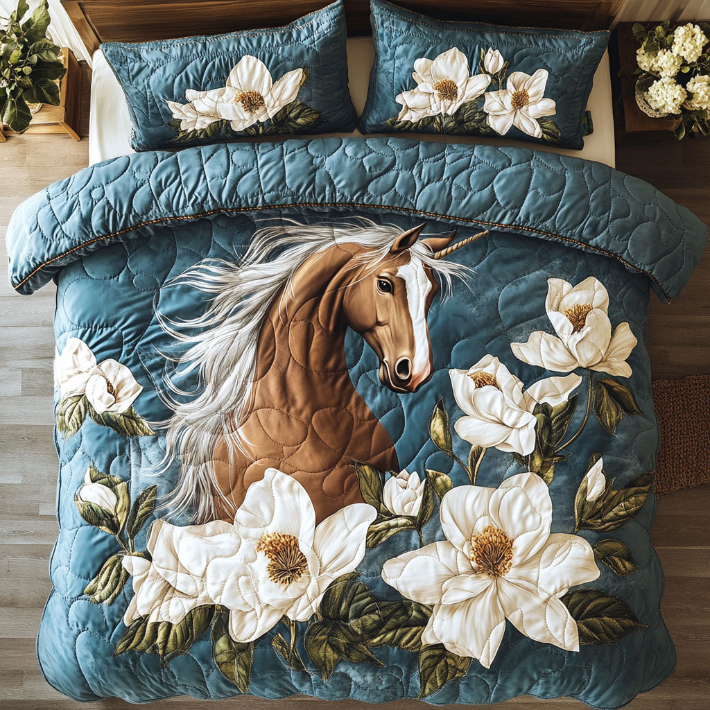 Enchanted Horse WX0803172CL Duvet Cover Set