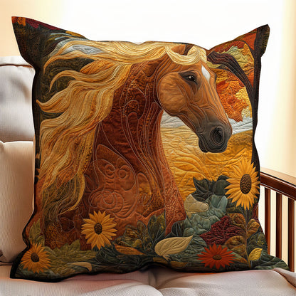 Enchanted Horse WX1003128CL Quilt Pillow Case