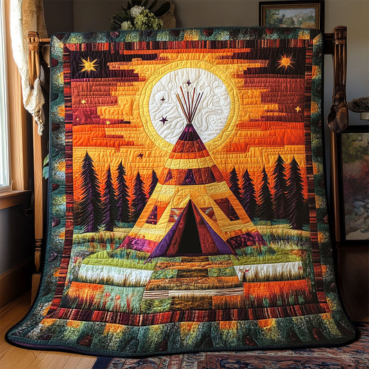 Sunlit Spirit Tepee WJ0401022CL Quilt