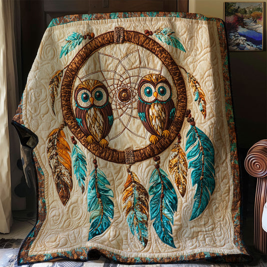 Native Dreamcatcher Owl WJ1801018CL Quilt