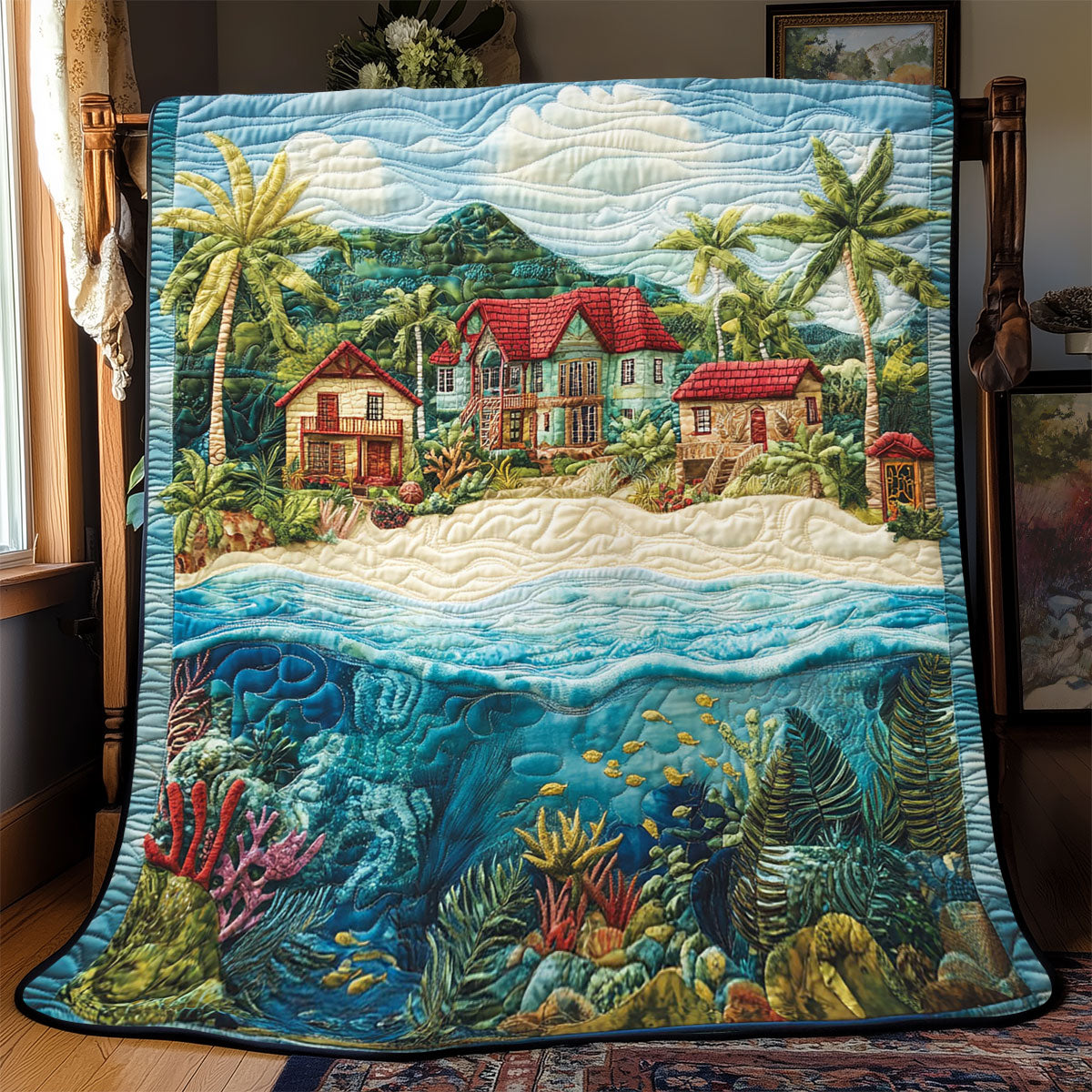 Seaside Haven WJ2102018CL Quilt