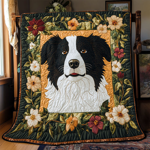 Adorable Border Collie WX1702073CL Quilt