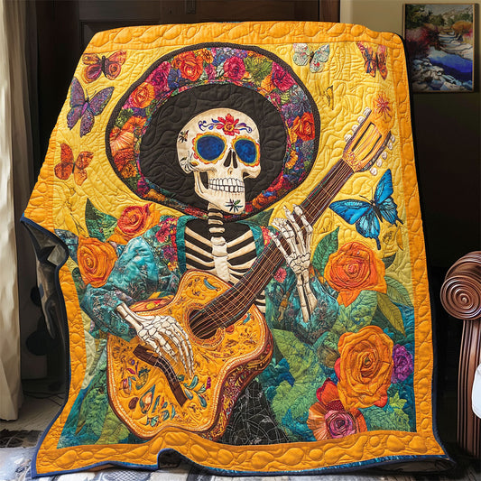 Skull Guitar WX1001038CL Quilt