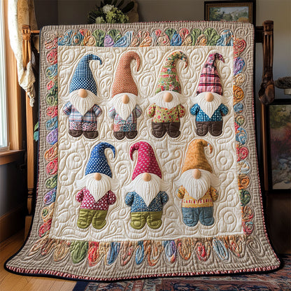 Gnome Gathering WJ1801016CL Quilt