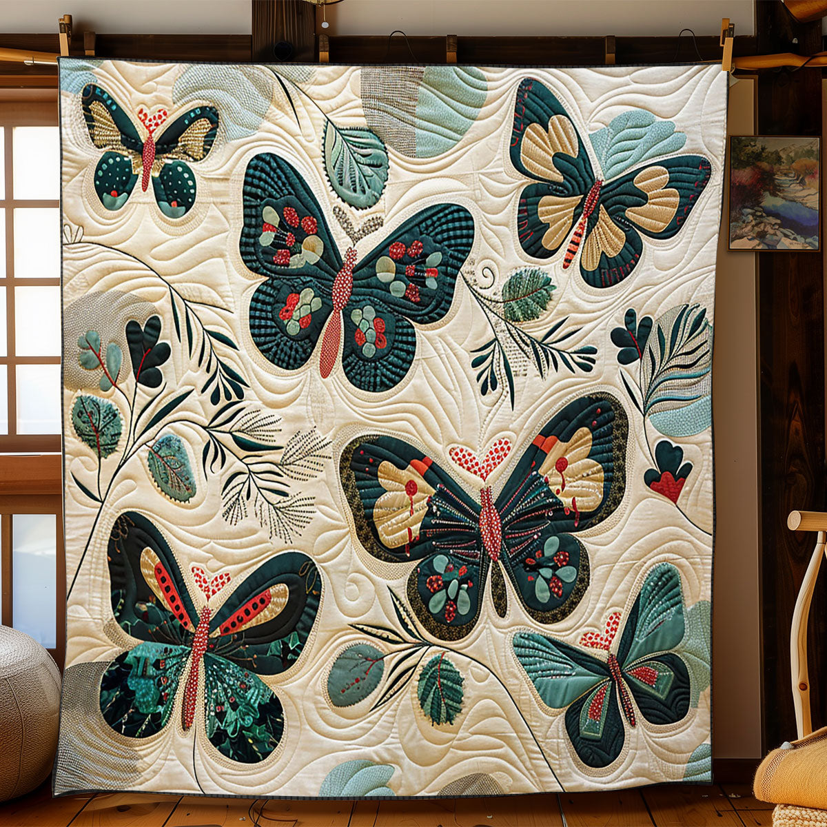 Butterfly WJ0901009CL Quilt