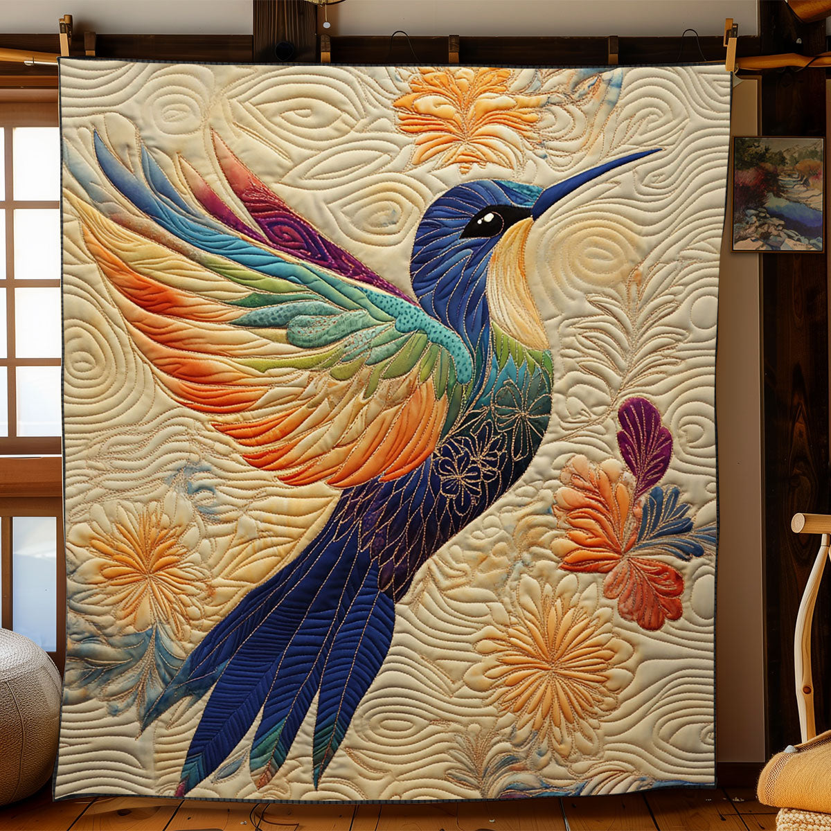 Hummingbird WJ2002008CL Quilt