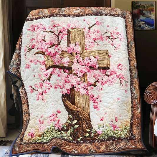 Cross Bloom WX0701017CL Quilt