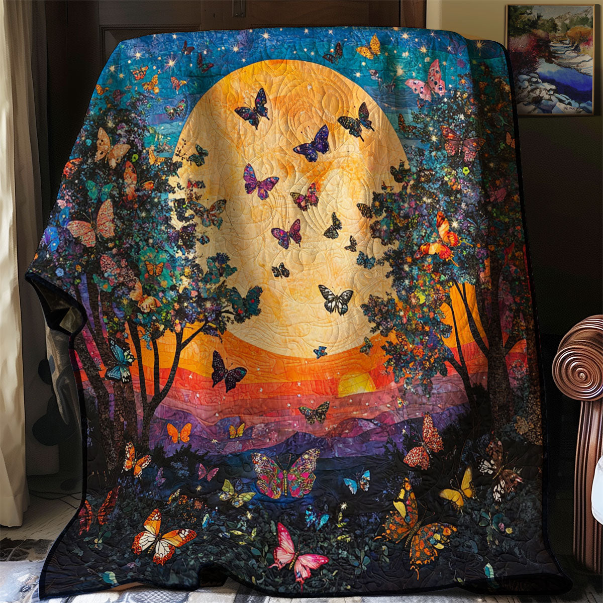 Butterfly Sunset WJ0503003CL Quilt