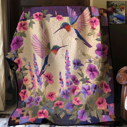 Blooming Hummingbird WJ0701002CL Quilt