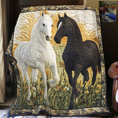 Couple Horse WX1601020CL Quilt