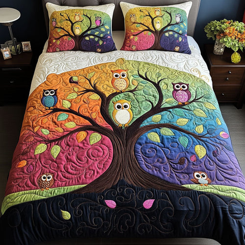 Enchanted Forest Owl WJ1303036CL Duvet Cover Set