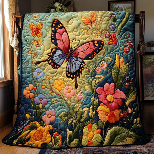 Butterfly Garden WX2001017CL Quilt