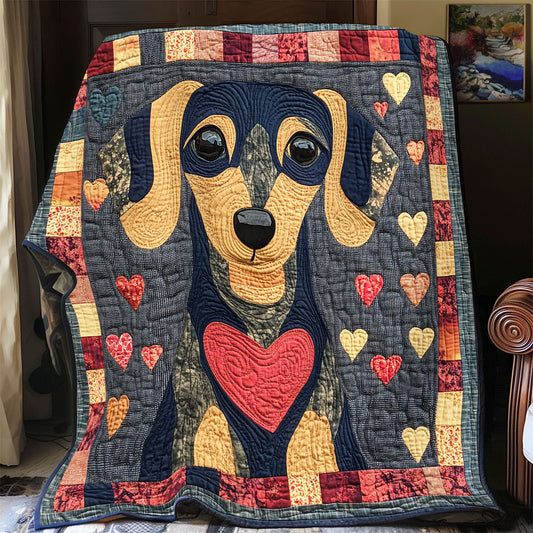 Dachshund WX0901024CL Quilt