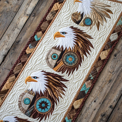 Feathered Eagle WX0703067CL Quilted Table Runner