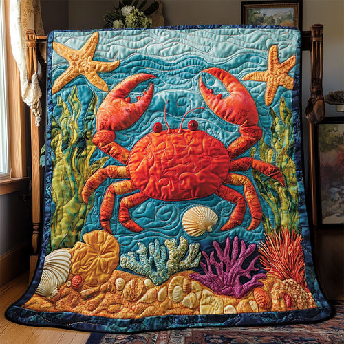 Crabby Coral Delight WJ2101005CL Quilt