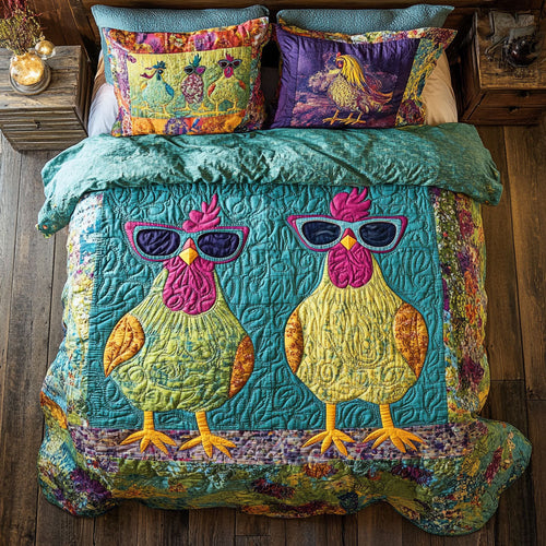 Funny Chicken WX0401063CL Duvet Cover Set