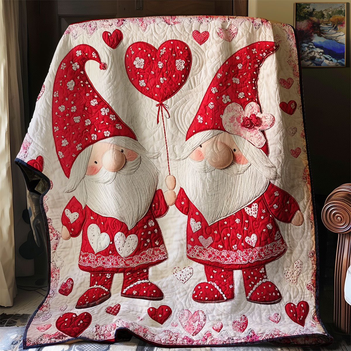 Love Gnome WJ1001015CL Quilt