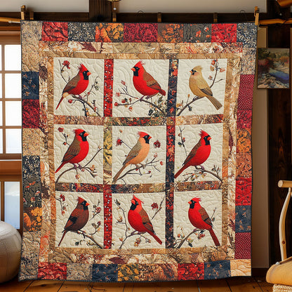 Cardinal Bird WJ2002007CL Quilt