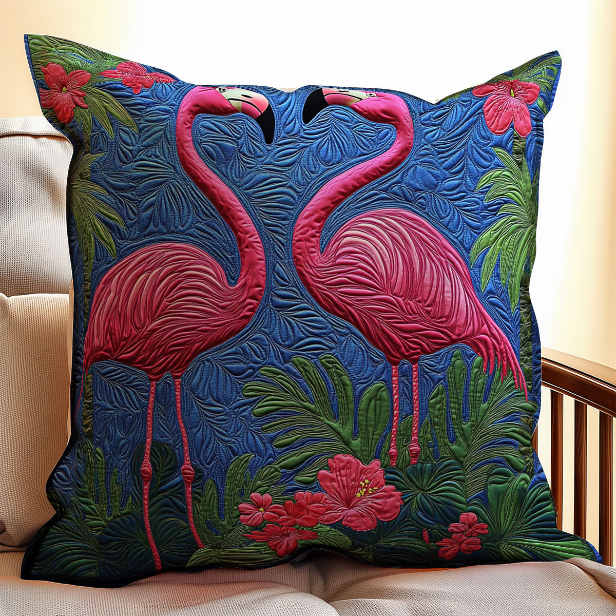 Flamingo WX0603127CL Quilt Pillow Case