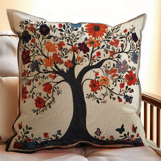 Floral Dreamy Tree WX1003135CL Quilt Pillow Case