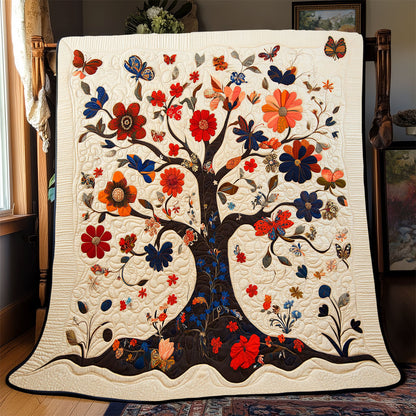 Floral Tree WX1003048CL Quilt