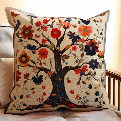 Floral Tree WX1003138CL Quilt Pillow Case