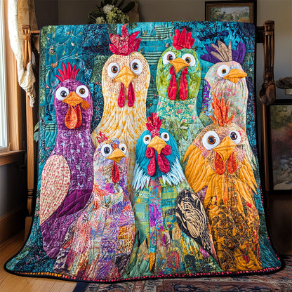 Funny Chicken WX1303016CL Quilt