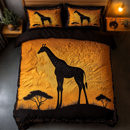 Giraffe In Sahara WX0603039CL Duvet Cover Set