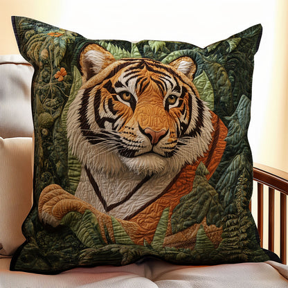 Golden Tiger Realm WX0803123CL Quilt Pillow Case