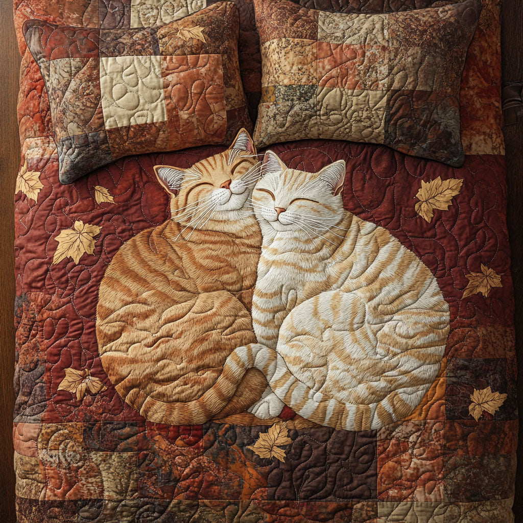 Harvest Cats WX0303025CL Duvet Cover Set