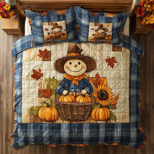 Harvest Scarecrow WX0303026CL Duvet Cover Set