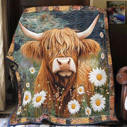 Highland Cow WX0603098CL Quilt